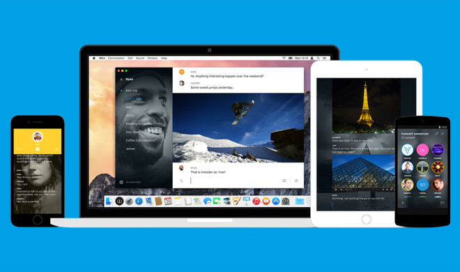 Wire bringt moderne Kommunikation auf alle Geräte