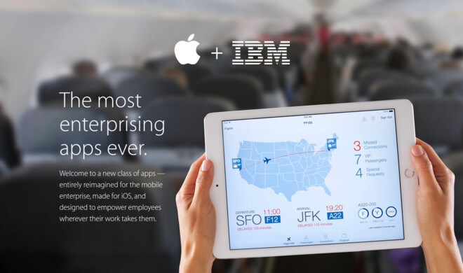 Die ersten Früchte aus der IBM-Apple-Partnerschaft sind angekündigt