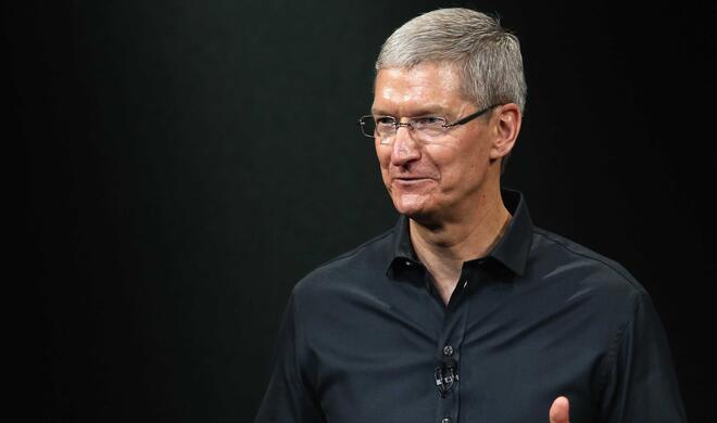 Tim Cook führt Apple seit mehr als drei Jahren