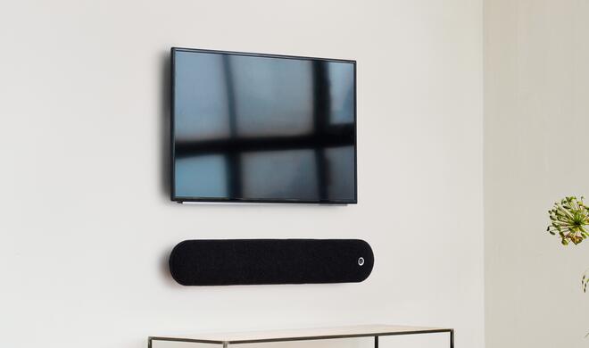 Die Soundbar „Diva“ überzeugt durch ihren sehr guten Klang und das von Libratone bekannte und beliebte Design.