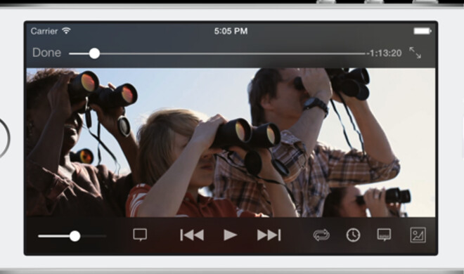 VLC 2.2 für iOS auf dem iPhone 5S 