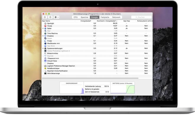 Akkulaufzeit verbessern