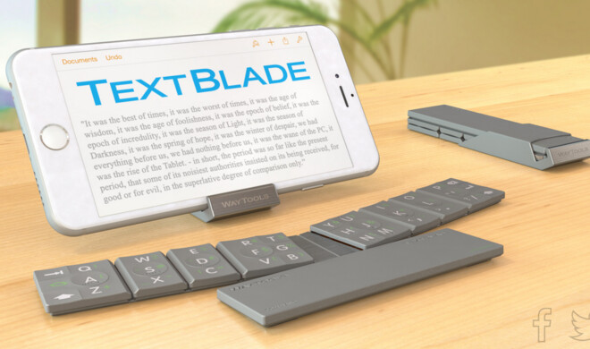 TextBlade ist eine innovative und schicke Tastatur für iOS...