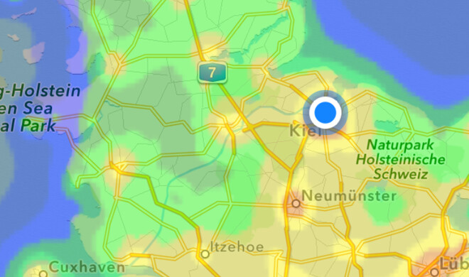 Selbst in großen Teilen Schleswig-Holsteins wird es nie so richtig dunkel.