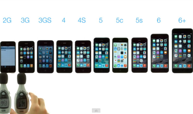 iPhone 2G bis iPhone 6 Plus im Sound-Check
