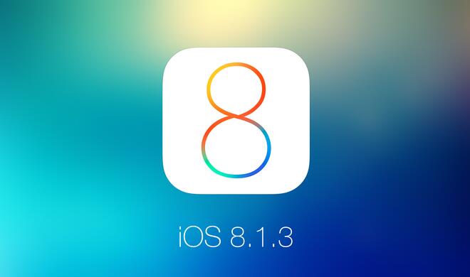 iOS 8.1.3 ist da