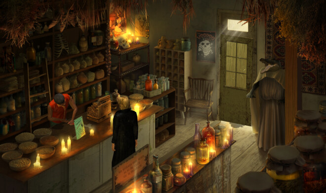 Gabriel im Voodoo-Shop