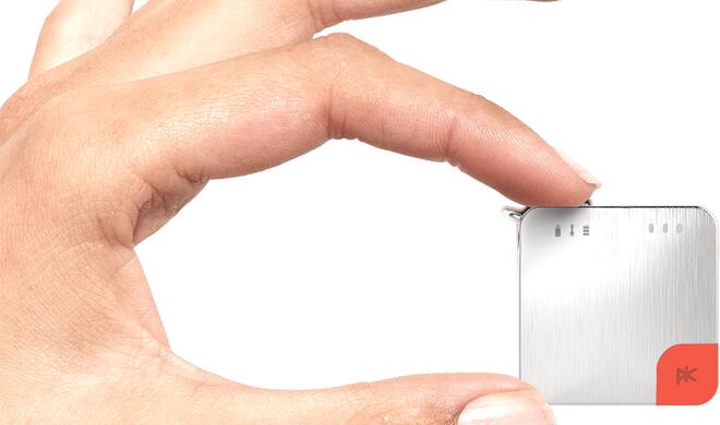 PK K'isauve: Winzig klein und dennoch steckt jede Menge im Inneren.