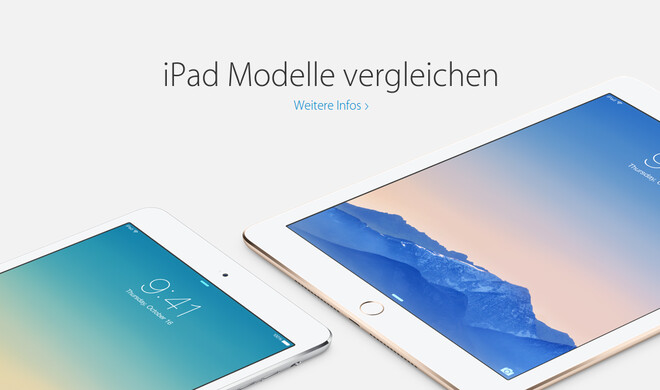 Apples Marktanteil bei den verkauften Tablets im letzten Quartal 2014 ist massiv eingebrochen