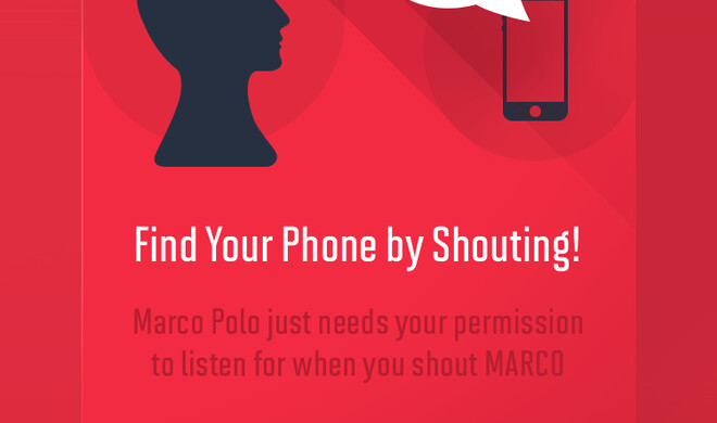 Die App Marco Polo ist nach einem Kinderspiel benannt, bei dem es darum geht, sich gegenseitig zu fangen.