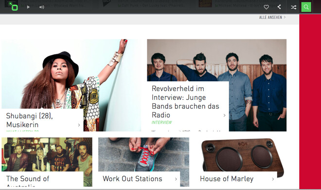 Radio.de hat Webseite ein funktionsreiches Make-over verpasst.