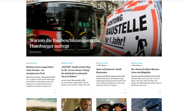 Flipboard gibt es jetzt nicht mehr nur auf iPad und iPhone, sondern auch als personalisierte Nachrichtenseite im Browser.