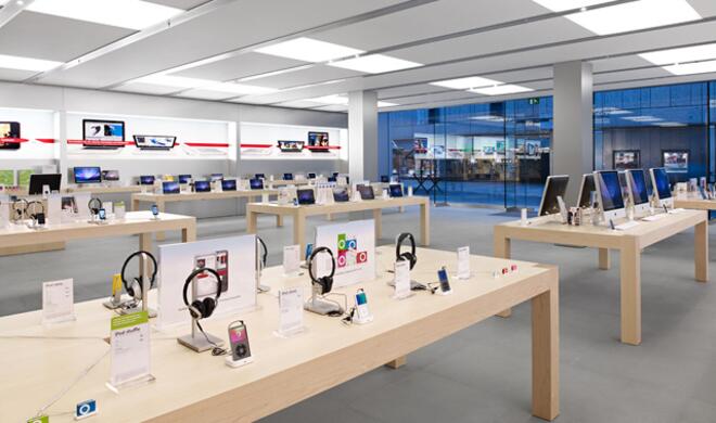 Der Apple Store in München