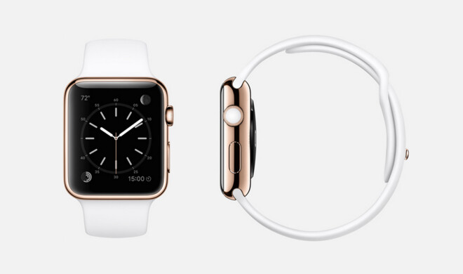 Die Apple Watch Edition besitzt Kronen in verschiedenen Farben
