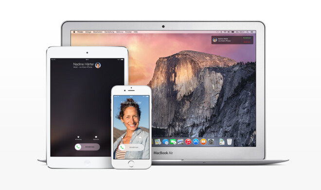 Nutzer können mit Handoff Aktivitäten an andere Geräte übergeben