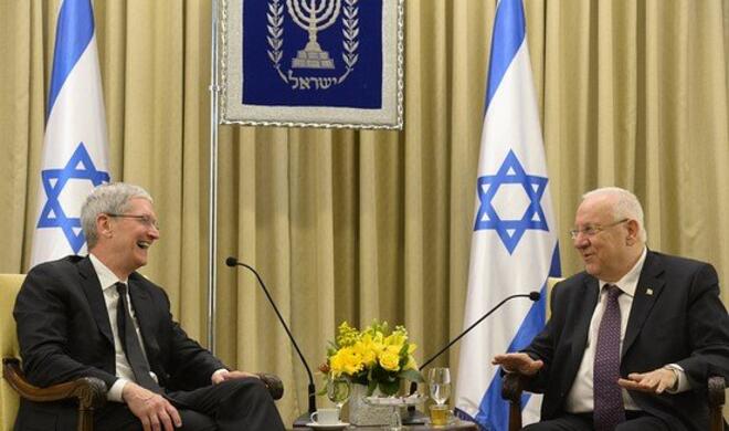 Tim Cook und Reuven Rivlin sprechen über die Zukunft von Apple in Israel