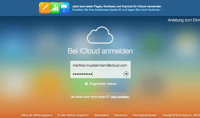 iWork in der iCloud für jedermann