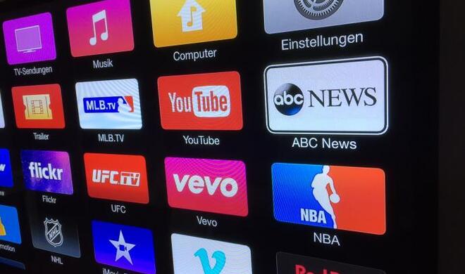 In den USA könnte sich bald HBO Now zu den anderen Apple TV-Apps dazugesellen ... 