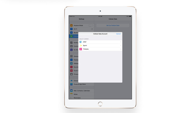  Apple verwendet diese Apple SIM genannte Technologie bereits beim iPad Air 2