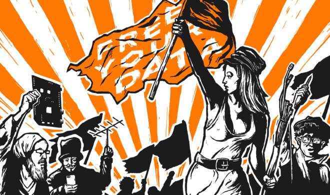 Kampagnen-Motiv von &quot;Free Your Data&quot;