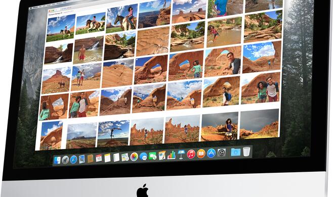 Fotobücher lassen sich wie bei iPhoto auch mit der Fotos-App erstellen.