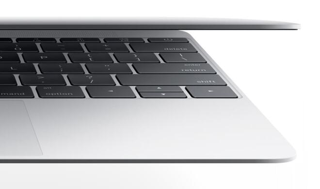 MacBook 12 mit besonders flachen Tasten