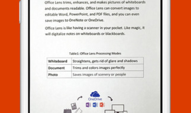 Microsoft Office Lens