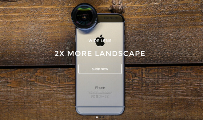 Das Unternehmen Moment Lens bietet zwei verschiedene Objektive für das iPhone an, die Nutzer auf die Smartphone-Kamera aufstecken können