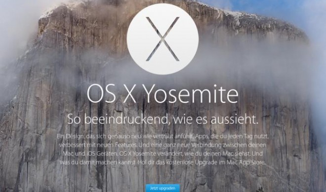 Möglich, dass ein anderer Nationalpark Yosemite als Namen für OS X 10.11 ablöst