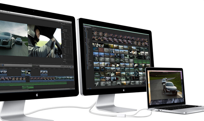 Apples Thunderbolt-Dispaly besitzt eine QWHD-Auflösung