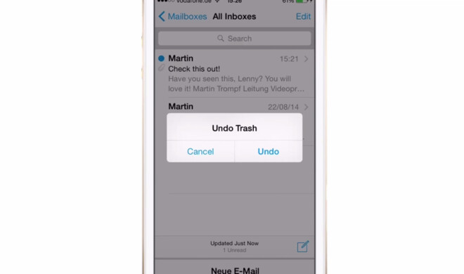 Unser Wunsch: Apple sollte deutlich öfter auf die „Schüttel-Bedienung“ zurückgreifen