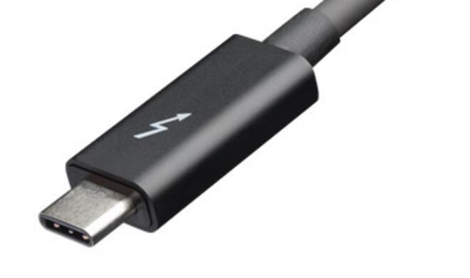 So sieht der Thunderbolt 3 Stecker mit USB-C aus