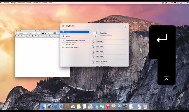 OS X erlaubt das schnelle Starten von Anwendungen mithilfe von Tastenkombinationen