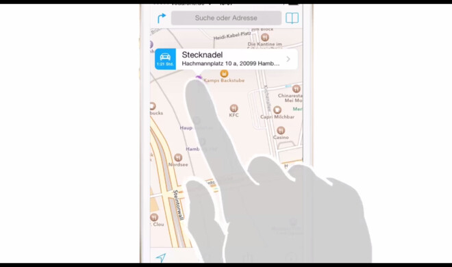 Die Karten-App von iOS eignet sich nicht nur zur klassischen Navigation