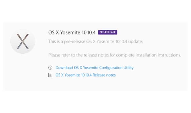 OS X 10.10.4 Beta 5 - bald ist Schluss mit dem WLAN-Verdruss