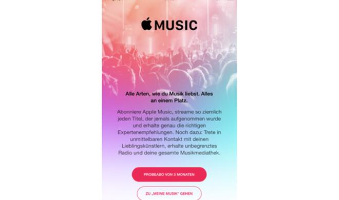 Apple Music bietet mehr  ...