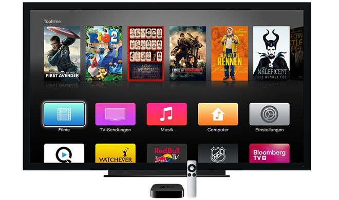 Im Apple Store kostet Apple TV 79 Euro ...