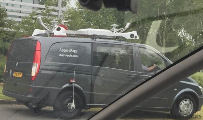 Apple Vans sammelt Daten ...