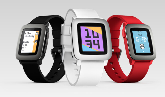 Die Pebble Time kommt in verschiedenen Farben daher und wird demnächst auch in einer Steel-Version angeboten