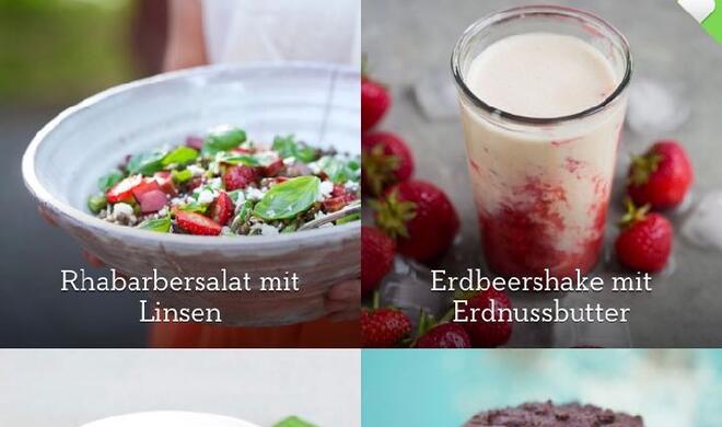 Die Green Kitchen App bietet unterschiedlichste gesunde Rezepte