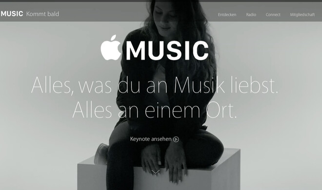 Endlich geht's los: Apple hat den eigenen Musik-Streamingdienst Apple Music gestartet.