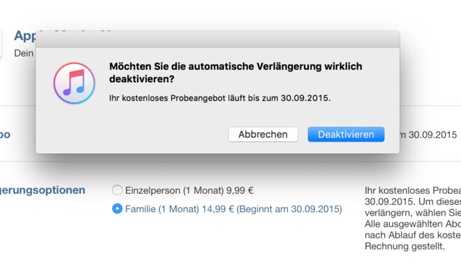 Apple Music ist nicht jedermann's Sache