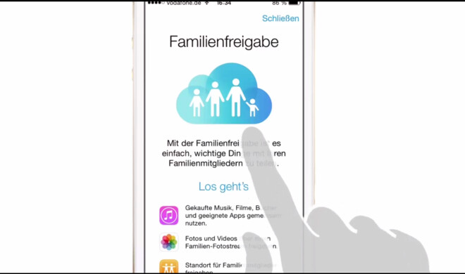 Mithilfe der Familienfreigabe können Sie viel Geld sparen