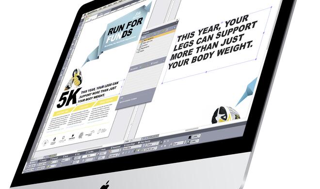 Eigene Seitenformate bis hin zum Litfaßsäulen-Format lassen sich in Originalgröße gestalten.