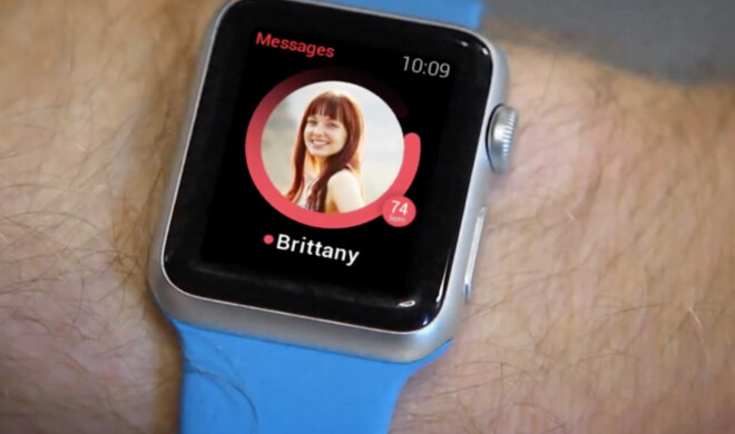 Die Idee: Tinder mit dem Herzen steuern – und zwar über die Pulsmessung der Apple Watch.