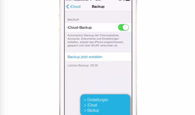 Sie sollten regelmäßige BackUps erstellen um Datenverluste zu verhindern