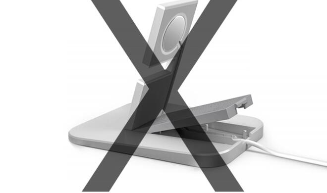 Bald könnte mit Apple Watch-Ständern, die das mitgelieferte Kabel benötigen, Schluss sein