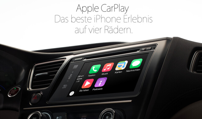 Volkswagen bringt noch in diesem Monat erste Modelle mit CarPlay-Unterstützung auf den Markt.