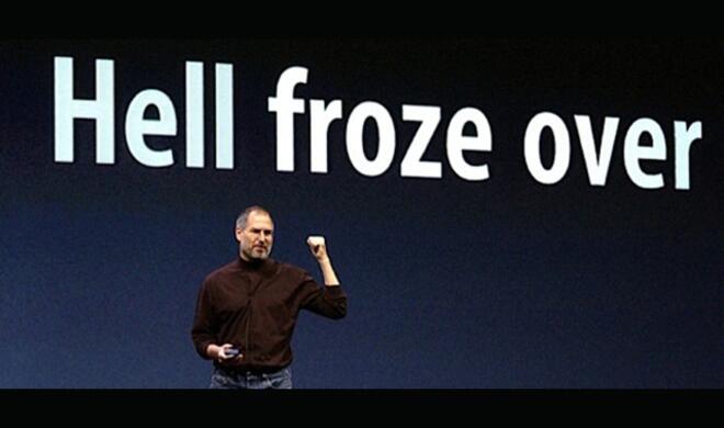 Die Hölle ist schon wieder zugefroren: Apple entwickelt nun auch für Android