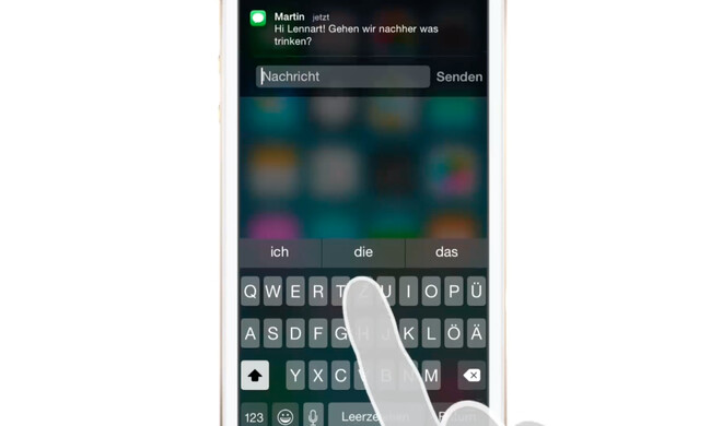 Auf iMessage oder SMS noch bequemer antworten - und dabei Zeit sparen